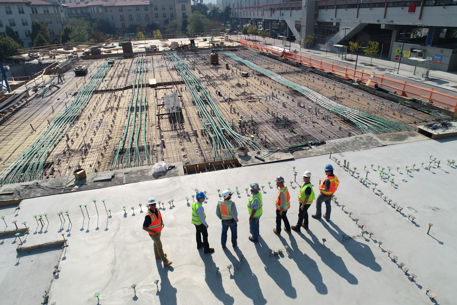 Estrutura em construção